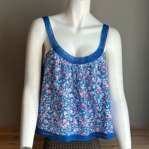 NWT Lucky Brand Floral Cami Tank Size Med